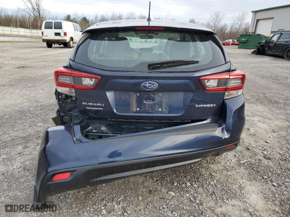 2021 Subaru Impreza with VIN 4S3GTAB69M3714324, listed as a Copart auction lot 51435315 with 40,805 mi miles and Salvage Title. Bid and sale history available at carsss.com. Image 6.