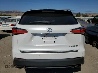 2017 Lexus NX 200t with VIN JTJBARBZ5H2135851, listed as a Copart auction lot 61858585 with 59,879 mi miles and Salvage title. Bid and sale history available at DreamBid. Image 6.