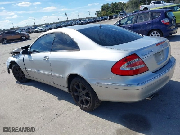 2003 Mercedes-Benz CLK-Class 3.2L with VIN WDBTJ65JX3F056848, listed as a IAAI auction lot 41430153 with 1 mi miles. Bid and sale history available at carsss.com. Image 14.