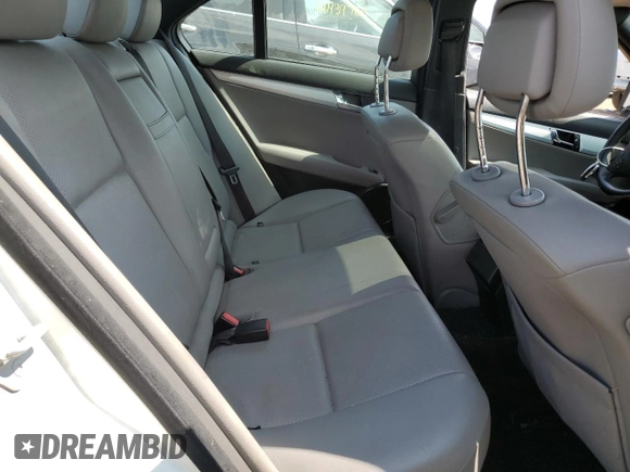 2008 Mercedes-Benz C 300 Sport with VIN WDDGF81X08F125067, listed as a Copart auction lot 61255975 with Not provided miles and Salvage title. Bid and sale history available at DreamBid. Image 10.