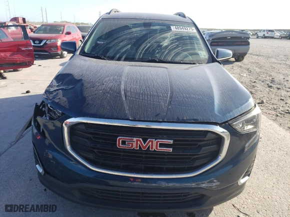 2019 GMC Terrain SLE with VIN 3GKALMEV4KL238693, listed as a Copart auction lot 50921495 with 130,934 mi miles and Salvage Title. Bid and sale history available at carsss.com. Image 5.