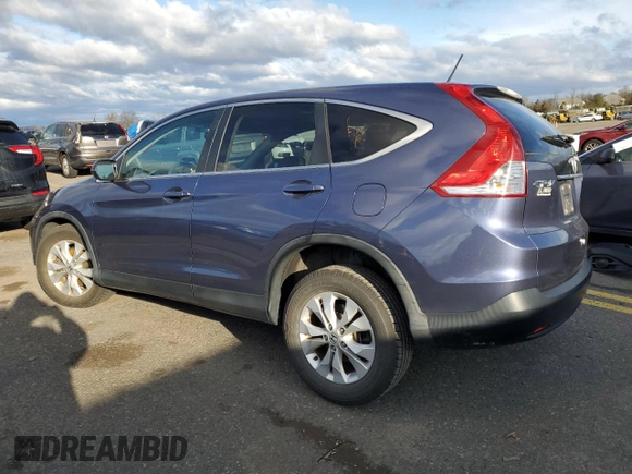 2014 Honda CR-V EX with VIN 5J6RM4H55EL093858, listed as a Copart auction lot 53474035 with 91,805 mi miles and Salvage Title. Bid and sale history available at carsss.com. Image 2.