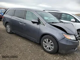 2016 Honda Odyssey SE with VIN 5FNRL5H32GB122591, listed as a Copart auction lot 49911955 with 95,619 mi miles and Salvage Title. Bid and sale history available at carsss.com. Image 4.