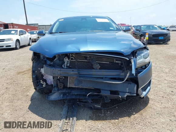 2019 Lincoln MKZ Reserve I with VIN 3LN6L5C99KR601818, listed as a IAAI auction lot 42334586 with 59,883 mi miles and . Bid and sale history available at DreamBid. Image 6.