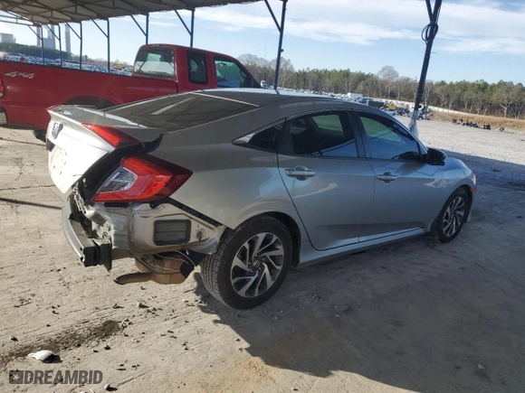 2016 Honda Civic Sedan EX with VIN 19XFC2F74GE032954, listed as a Copart auction lot 45344275 with 125,016 mi miles and Salvage Title. Bid and sale history available at carsss.com. Image 3.