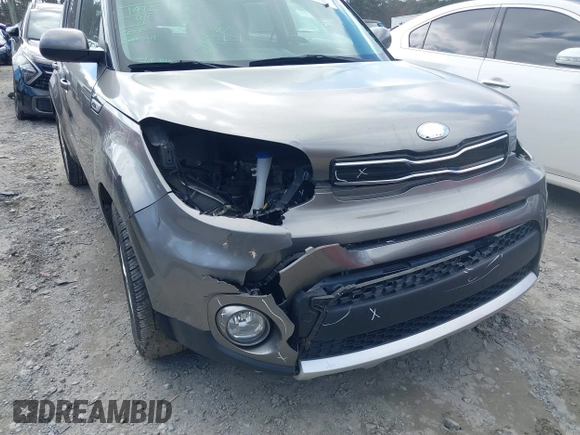 2018 Kia Soul + with VIN KNDJP3A58J7568064, listed as a IAAI auction lot 41628469 with 98,947 mi miles. Bid and sale history available at carsss.com. Image 6.