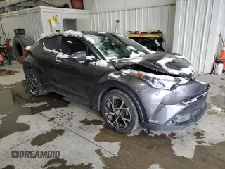 2018 Toyota C-HR XLE with VIN JTNKHMBX3J1007079, listed as a Copart auction lot 45449385 with 126,959 mi miles and Salvage Title. Bid and sale history available at carsss.com. Image 4.