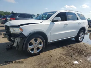 2015 Dodge Durango Limited z VIN 1C4RDJDG1FC931610, wystawiony jako Copart lot #64301435 z przebiegiem Nie podano mil oraz Szkoda całkowita • Salvage title. Historia ofert i sprzedaży dostępna na DreamBid. Obrazek 1.