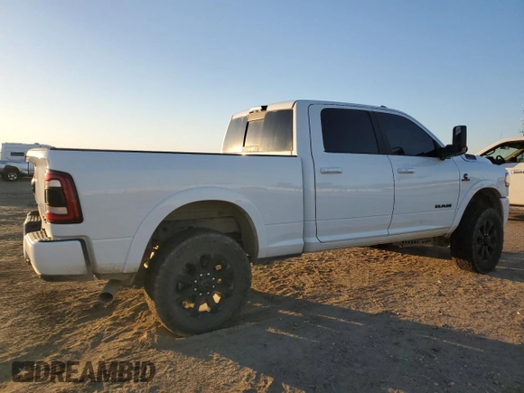 2021 Ram 2500 Laramie with VIN 3C6UR5FL1MG558518, listed as a Copart auction lot 44260685 with 65,240 mi miles and Salvage Title. Bid and sale history available at carsss.com. Image 3.