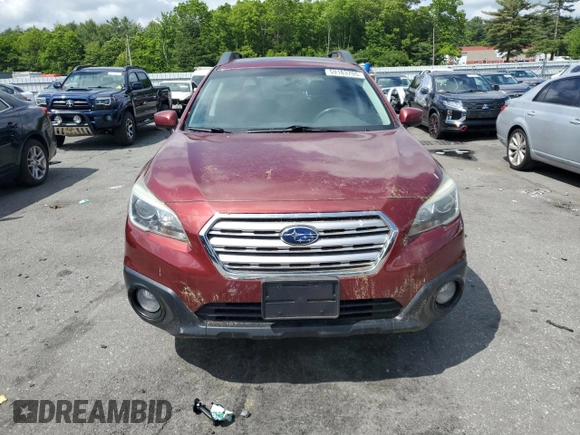 2017 Subaru Outback Premium with VIN 4S4BSADC7H3243890, listed as a Copart auction lot 59183705 with 91,182 mi miles and Non repairable. Bid and sale history available at DreamBid. Image 5.