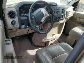 2013 Ford Econoline Cargo Commercial with VIN 1FTNE1EL3DDA02131, listed as a Copart auction lot 54057485 with 63,630 mi miles and Salvage title. Bid and sale history available at DreamBid. Image 8.