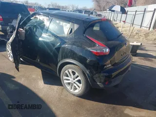 2016 Nissan Juke S with VIN JN8AF5MVXGT659206, listed as a IAAI auction lot 41674497 with 54,015 mi miles and . Bid and sale history available at carsss.com. Image 3.