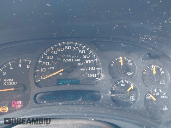 2004 Chevrolet Tahoe Z71 with VIN 1GNEK13Z84R267119, listed as a IAAI auction lot 42465972 with 227,639 mi miles and . Bid and sale history available at DreamBid. Image 7.