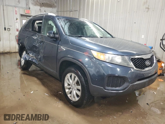 2011 Kia Sorento LX with VIN 5XYKT4A25BG100700, listed as a Copart auction lot 50430305 with 134,764 mi miles and Salvage Title. Bid and sale history available at DreamBid. Image 4.