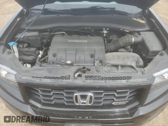 2014 Honda Ridgeline Sport with VIN 5FPYK1F72EB001352, listed as a Copart auction lot 57824745 with 54,409 mi miles and Salvage title. Bid and sale history available at DreamBid. Image 11.