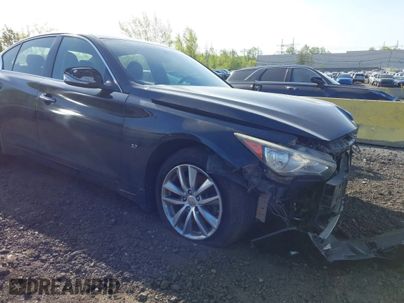 2014 Infiniti Q50 Sport with VIN JN1BV7AR4EM695845, listed as a IAAI auction lot 42147456 with 152,473 mi miles and . Bid and sale history available at DreamBid. Image 17.