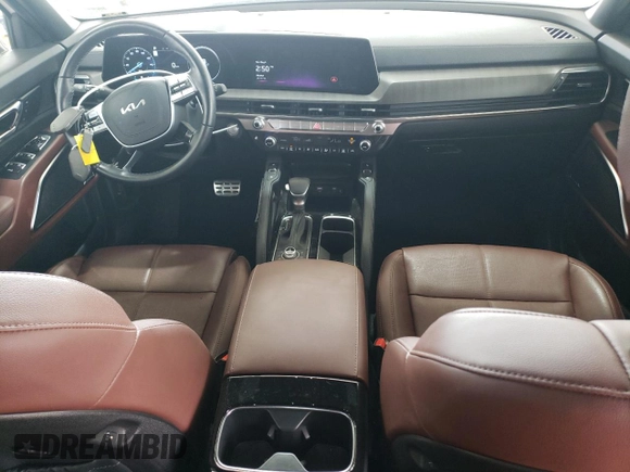 2024 Kia Telluride SX Prestige X-Pro with VIN 5XYP5DGC8RG431636, listed as a Copart auction lot 55682855 with 14,114 mi miles and Salvage title. Bid and sale history available at DreamBid. Image 8.