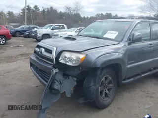 2007 Toyota 4Runner SR5 with VIN JTEZU14R970084450, listed as a IAAI auction lot 42048738 with 246,699 mi miles. Bid and sale history available at carsss.com. Image 6.