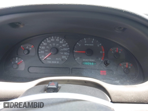 1999 Ford Mustang with VIN 1FAFP4046XF202967, listed as a IAAI auction lot 42574831 with 138,068 mi miles and . Bid and sale history available at DreamBid. Image 7.
