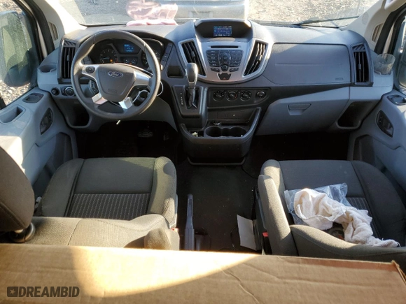 2015 Ford Transit Wagon XL with VIN 1FMZK1YM6FKA91704, listed as a Copart auction lot 47443975 with 169,342 mi miles and Salvage Title. Bid and sale history available at carsss.com. Image 8.