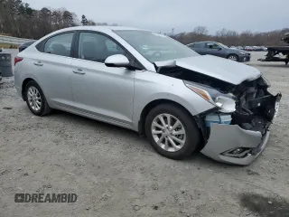 2020 Hyundai Accent SE with VIN 3KPC24A67LE107155, listed as a Copart auction lot 48229045 with 42,845 mi miles and Salvage Title. Bid and sale history available at carsss.com. Image 4.