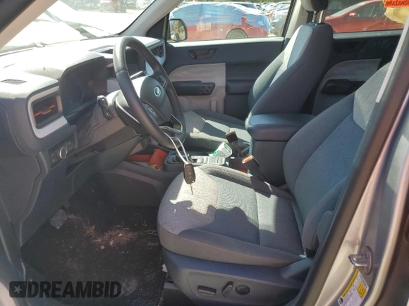 2023 Ford Maverick XL with VIN 3FTTW8E36PRA71470, listed as a Copart auction lot 49702575 with 18,474 mi miles and Non Repairable. Bid and sale history available at DreamBid. Image 7.