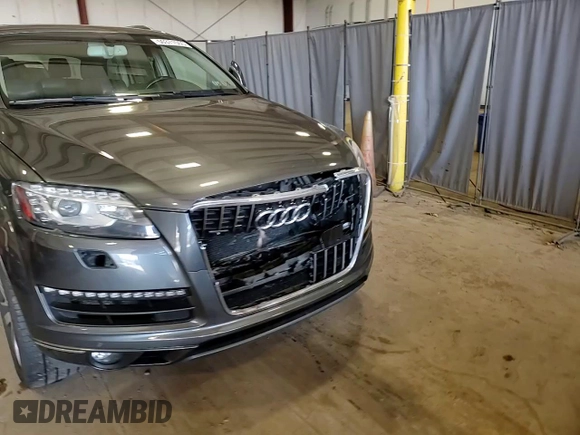 2015 Audi Q7 Premium Plus with VIN WA1LGAFE8FD022938, listed as a Copart auction lot 50371555 with 144,602 mi miles and Salvage Title. Bid and sale history available at DreamBid. Image 14.
