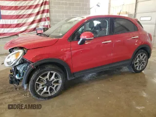 2021 FIAT 500X Trekking with VIN ZFBNF3B13MP944967, listed as a Copart auction lot 58565185 with 69,859 mi miles and Clean title. Bid and sale history available at DreamBid. Image 1.