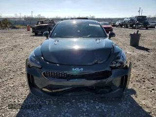 2023 Kia Stinger GT2 with VIN KNAE55LC0P6136420, listed as a Copart auction lot 87606705 with 72,990 mi miles and Salvage Title. Bid and sale history available at carsss.com. Image 5.