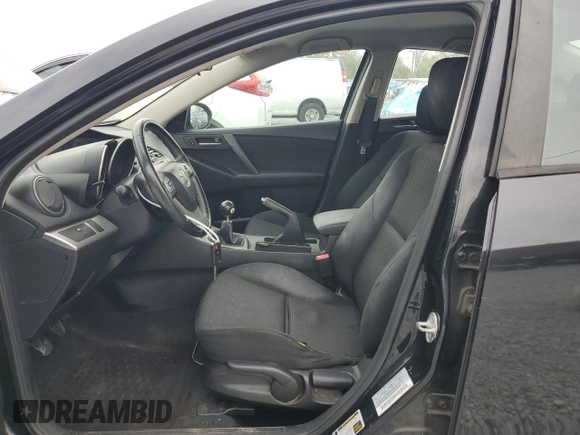 2012 Mazda 3 i Touring with VIN JM1BL1V70C1657147, listed as a Copart auction lot 47831365 with 174,651 mi miles and Salvage Title. Bid and sale history available at DreamBid. Image 7.