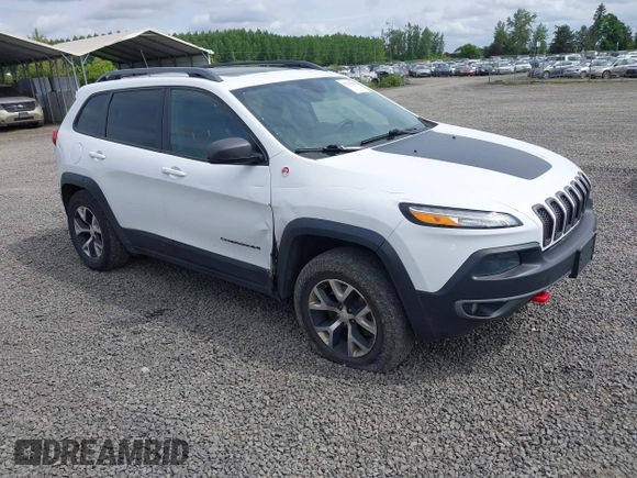 2017 Jeep Cherokee Trailhawk L Plus z VIN 1C4PJMBS2HD218558, wystawiony jako IAAI lot #42239283 z przebiegiem 147 838 mil mil oraz . Historia ofert i sprzedaży dostępna na DreamBid. Obrazek 1.