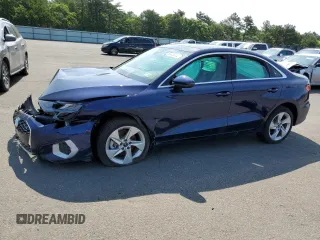 2018 Audi A3 Premium with VIN WAUGUDGYXNA084767, listed as a Copart auction lot 63429252 with 47,298 mi miles. Bid and sale history available at carsss.com. Image 2.