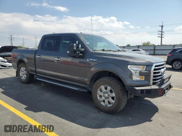 2016 Ford F-150 XLT with VIN 1FTFW1EFXGKF69299, listed as a Copart auction lot 60369425 with 125,205 mi miles and Salvage title. Bid and sale history available at DreamBid. Image 4.