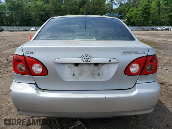 2005 Toyota Corolla CE with VIN 1NXBR32E35Z480961, listed as a Copart auction lot 54972245 with 195,307 mi miles and Clean Title. Bid and sale history available at DreamBid. Image 6.