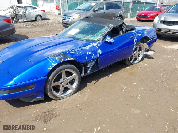 1994 Chevrolet Corvette with VIN 1G1YY32P3R5122058, listed as a IAAI auction lot 41933355 with 132,080 mi miles. Bid and sale history available at carsss.com. Image 6.