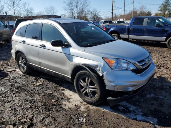 2011 Honda CR-V EX with VIN JHLRE4H50BC010242, listed as a Copart auction lot 45652105 with 294,724 mi miles and Salvage Title. Bid and sale history available at carsss.com. Image 4.