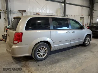 2014 Dodge Grand Caravan SXT 30th Anniversary with VIN 2C4RDGCGXER390325, listed as a Copart auction lot 53210555 with 92,045 mi miles and Clean Title. Bid and sale history available at carsss.com. Image 3.