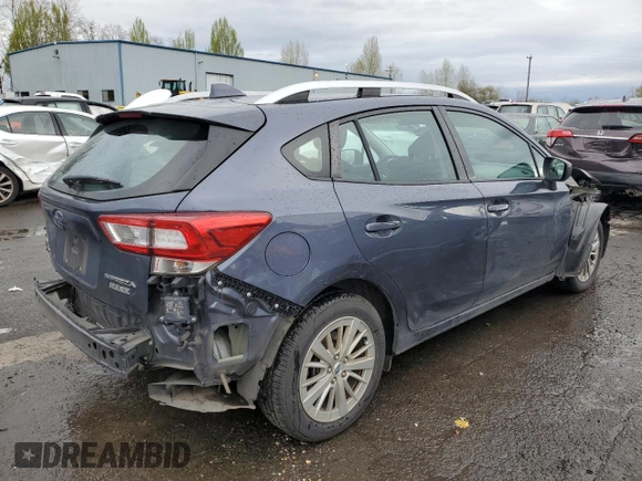 2017 Subaru Impreza Premium with VIN 4S3GTAD60H3739678, listed as a Copart auction lot 51937815 with 72,504 mi miles and Salvage title. Bid and sale history available at DreamBid. Image 3.
