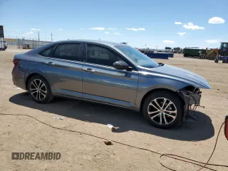 2024 Volkswagen Jetta Sport with VIN 3VWBM7BU1RM008606, listed as a Copart auction lot 57120815 with 11,987 mi miles and Salvage title. Bid and sale history available at DreamBid. Image 4.