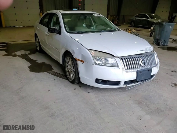 2007 Mercury Milan Premier with VIN 3MEHM08127R670551, listed as a Copart auction lot 71887554 with 129,513 mi miles and Salvage Title. Bid and sale history available at carsss.com. Image 10.