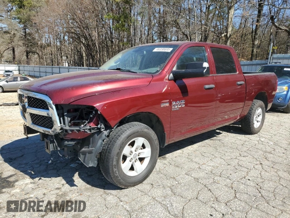 2020 Ram 1500 Classic Tradesman with VIN 3C6RR6KT7LG152176, listed as a Copart auction lot 46330695 with 0 mi miles and Clean Title. Bid and sale history available at carsss.com. Image 1.