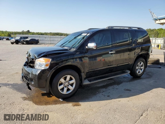 2011 Nissan Armada SV with VIN 5N1BA0ND2BN613062, listed as a Copart auction lot 52912725 with 168,237 mi miles and Salvage Title. Bid and sale history available at DreamBid. Image 1.