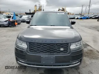 2014 Land Rover Range Rover Supercharged with VIN SALGS3TF0EA165129, listed as a Copart auction lot 50652275 with 121,131 mi miles and Salvage title. Bid and sale history available at DreamBid. Image 5.