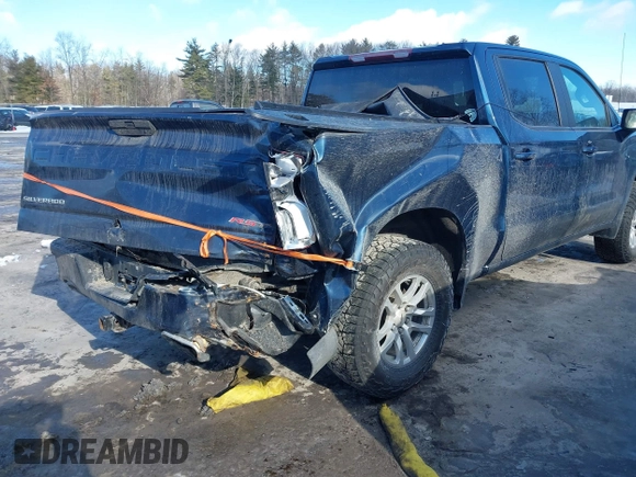 2021 Chevrolet Silverado 1500 RST with VIN 1GCUYEED5MZ177891, listed as a IAAI auction lot 41573151 with 78,470 mi miles. Bid and sale history available at carsss.com. Image 4.