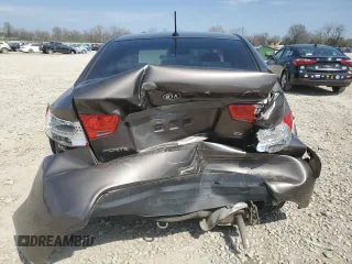 2013 Kia Forte EX with VIN KNAFU4A28D5727270, listed as a Copart auction lot 53868995 with 85,715 mi miles and Salvage Title. Bid and sale history available at carsss.com. Image 6.