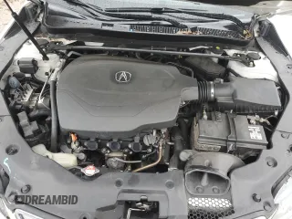 2015 Acura TLX V6 Tech with VIN 19UUB2F57FA024374, listed as a Copart auction lot 45148025 with 128,945 mi miles and Salvage Title. Bid and sale history available at carsss.com. Image 12.
