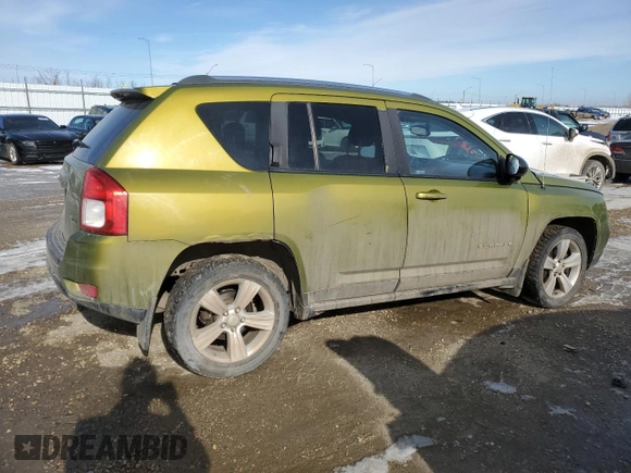 2012 Jeep Compass High Altitude with VIN 1C4NJDAB7CD554630, listed as a Copart auction lot 49915565 with 266,206 mi miles and Salvage Title. Bid and sale history available at carsss.com. Image 3.