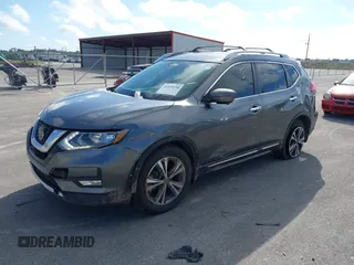 2018 Nissan Rogue S with VIN 5N1AT2MT9JC834646, listed as a IAAI auction lot 41224194 with 87,846 mi miles and . Bid and sale history available at carsss.com. Image 2.