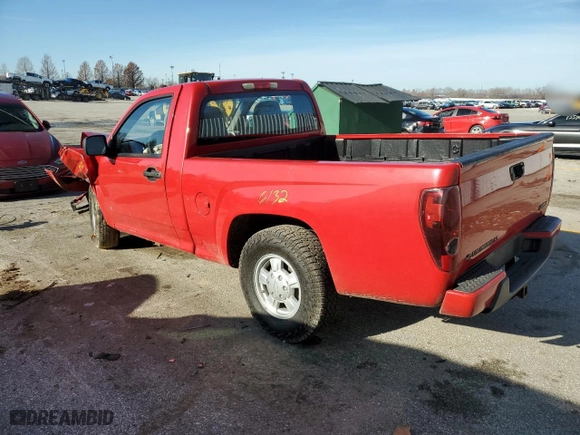 2007 Chevrolet Colorado Work Truck with VIN 1GCCS149778130004, listed as a Copart auction lot 85571744 with 95,598 mi miles and Salvage Title. Bid and sale history available at carsss.com. Image 2.