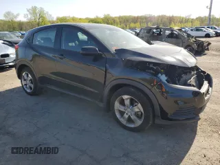 2021 Honda HR-V LX with VIN 3CZRU6H31MM742370, listed as a Copart auction lot 54893985 with 61,613 mi miles and Salvage Title. Bid and sale history available at carsss.com. Image 4.